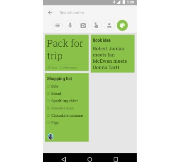 Produktbild Google Notizen