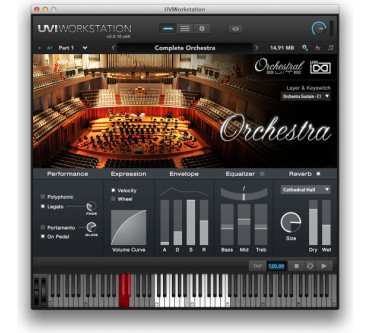 Produktbild UVI Orchestral Suite