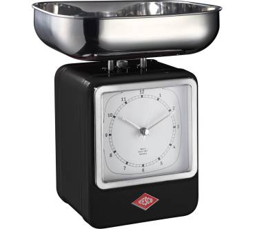 Produktbild Wesco Retro Waage mit Uhr 322204