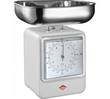 Produktbild Wesco Retro Waage mit Uhr 322204