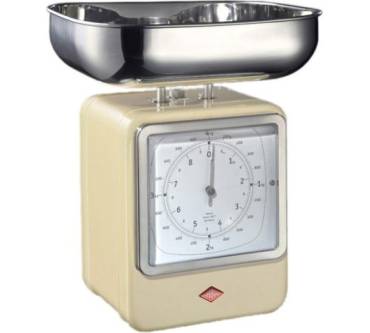 Produktbild Wesco Retro Waage mit Uhr 322204