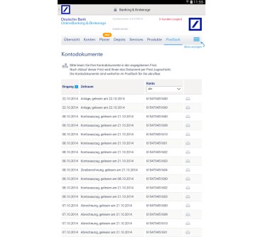 Produktbild Deutsche Bank Meine Bank