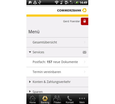 Produktbild Commerzbank Banking-App