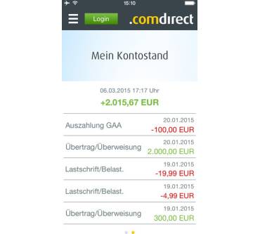 Produktbild Comdirect Banking Apps