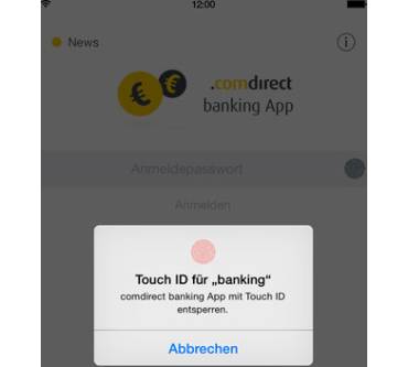 Produktbild Comdirect Banking Apps