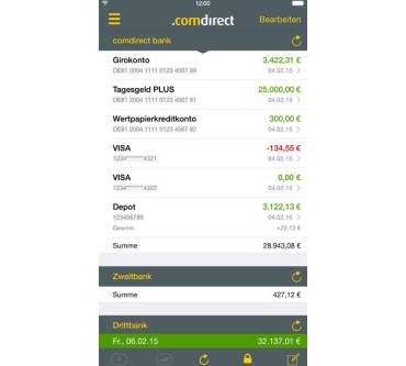 Produktbild Comdirect Banking Apps