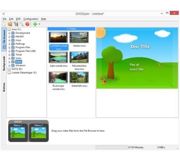 Produktbild Alex Thüring DVD Styler 2.9.2 (für Mac)