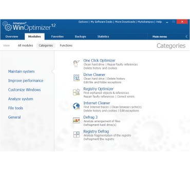 Produktbild Ashampoo WinOptimizer 12