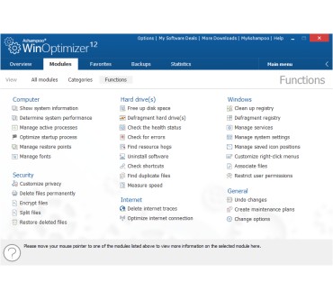 Produktbild Ashampoo WinOptimizer 12