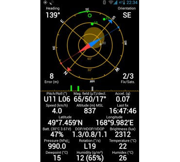 Produktbild MobiWIA GPS Status & Toolbox