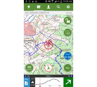 Produktbild Augmentra ViewRanger Outdoor GPS & Karten