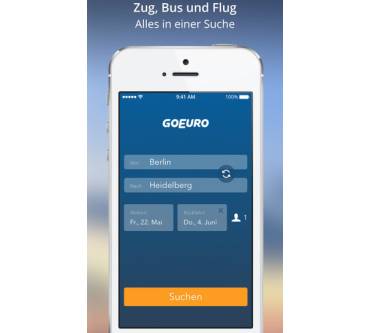 Produktbild GoEuro App