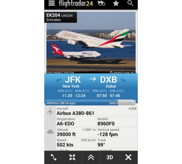 Produktbild Flightradar24 Pro