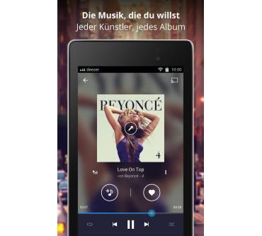 Produktbild Deezer Musik-Streaming-App