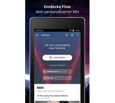 Produktbild Deezer Musik-Streaming-App