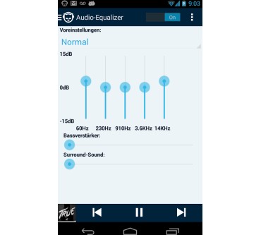 Produktbild Napster Musik-Streaming-App