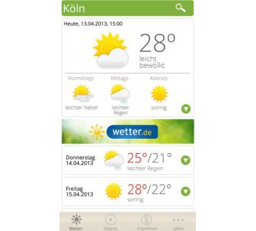 Produktbild wetter.de App (für iOS)