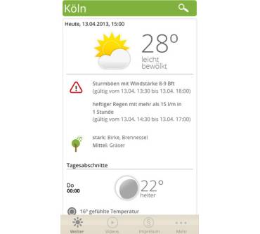 Produktbild wetter.de App (für iOS)