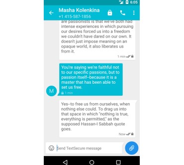 Produktbild Open Whisper Systems TextSecure