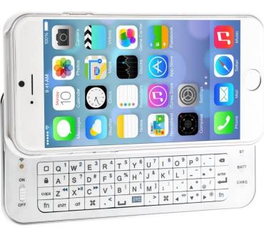 Produktbild Foxnovo Ultra-thin Slide-out Wireless Bluetooth Keyboard für iPhone 6