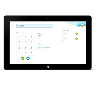 Produktbild Skype Webtelefonie und Messaging