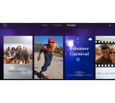 Produktbild Apple iMovie App