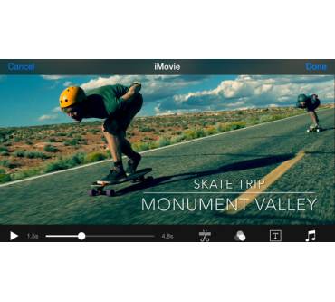 Produktbild Apple iMovie App