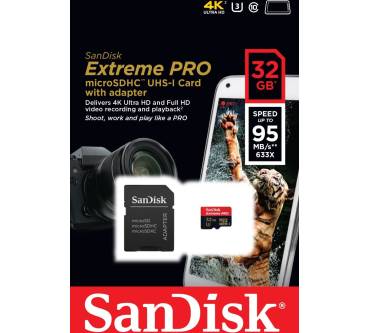 Produktbild SanDisk Extreme Pro microSD UHS-I U3