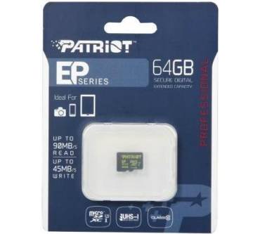 Produktbild Patriot Memory microSDXC EP Series Class 10 UHS-I U3 (64 GB)