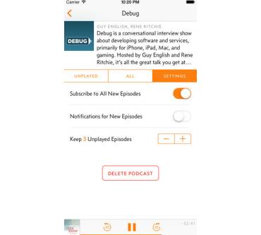 Produktbild Overcast Radio Overcast: Podcast Player