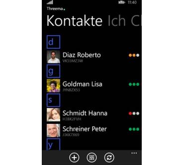 Produktbild Kasper Systems Threema (für Windows Phone)