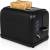 Produktbild Princess 142396 Schwarzer Stahl-Toaster