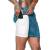 Produktbild Yidarton Shorts Herren Sport Sommer 2in1