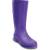 Produktbild Crocs Wellie Patent Rain Boot Women W9, parrot green / ocean