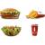 Burger King Menü: Whopper, King Pommes, Delight Salad, Cola Testsieger