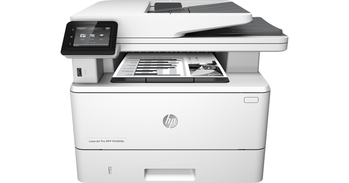 Hp laserjet mfp m426fdn драйвер не находит принтер