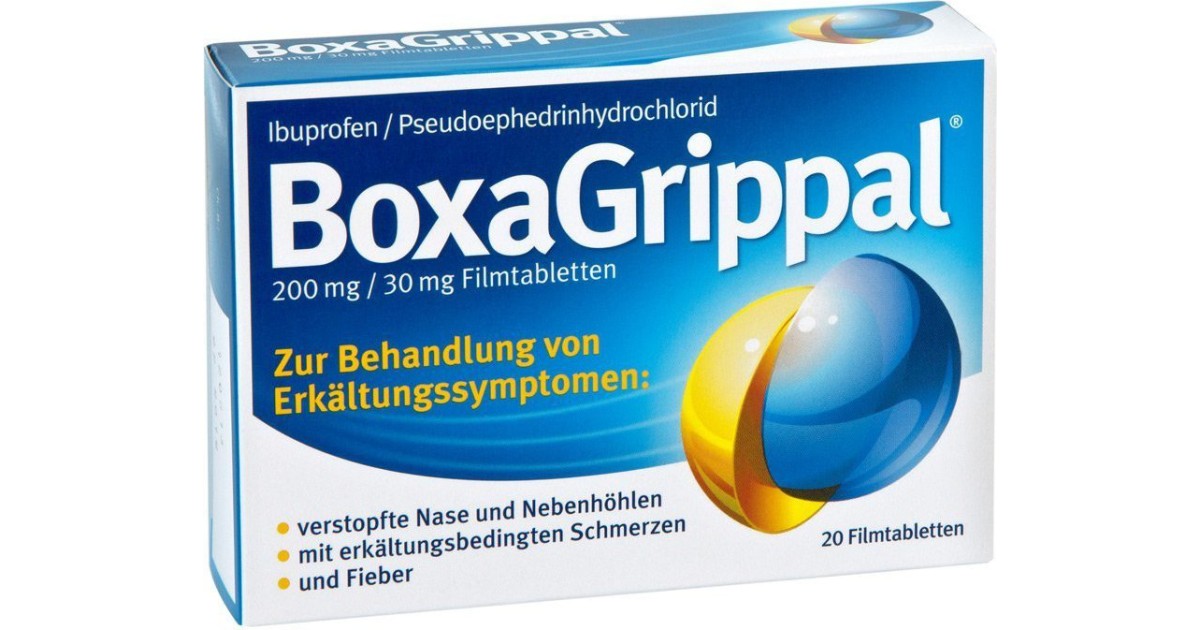 Boehringer Ingelheim BoxaGrippal 200 Mg / 30 Mg Filmtabletten Test ...