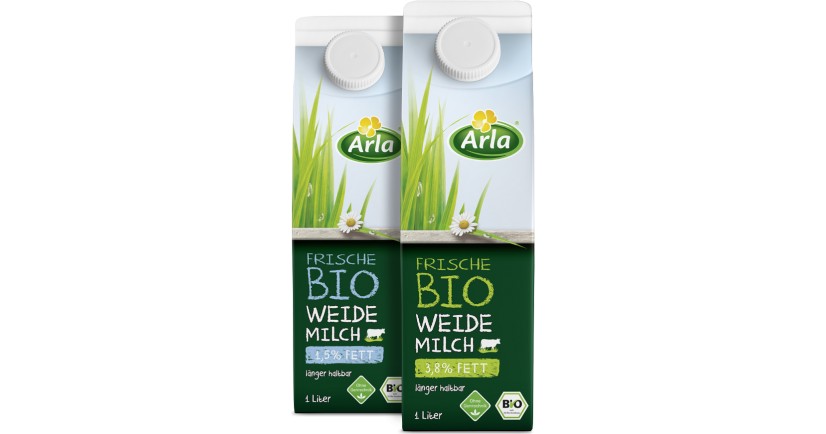 Arla Frische Bio Weidemilch 3,8% Fett Test | Testberichte.de