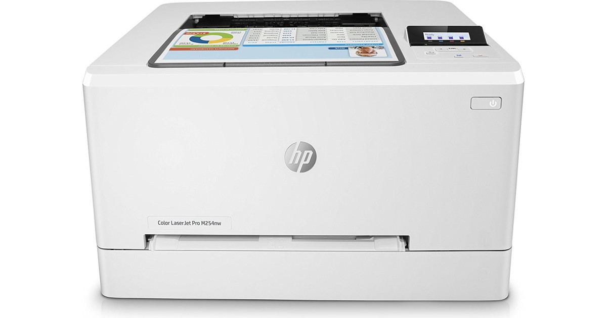 Проблема с материалами принтер hp m254nw