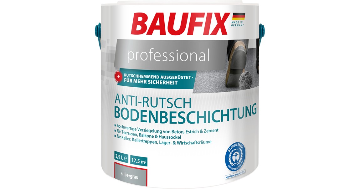 Test: Professional Baufix im 1,7 gut Anti-Rutsch-Bodenbeschichtung