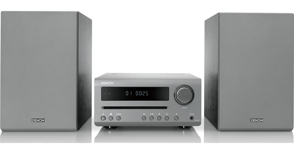 Denon D-T1: gut Luxusmarken-Qualitäten Einfachst-Stereo-Anlage | mit 1,9