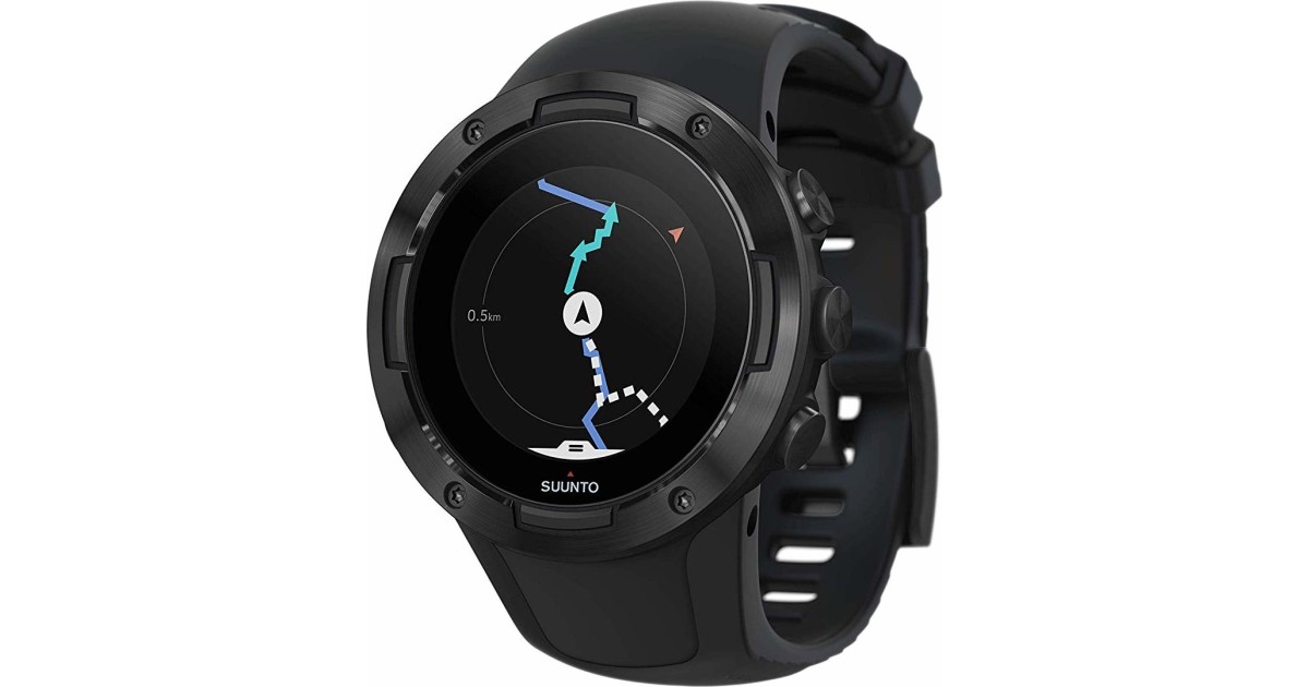 suunto 5 black white