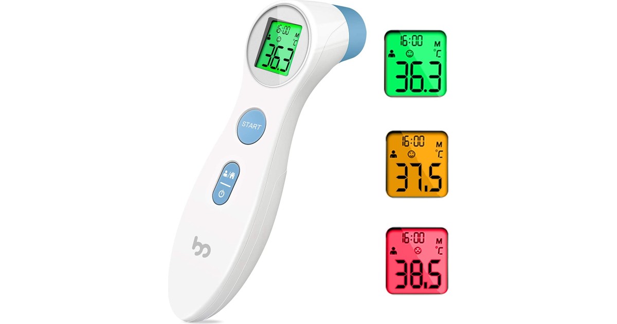 wecken Fiebermessen Femometer | 1,8 Baby Test: gut Stirnthermometer ohne im Infrarot