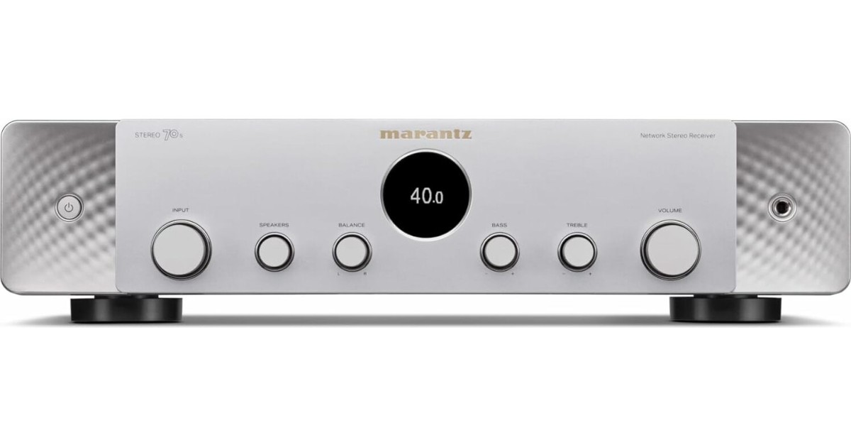 Marantz Stereo 70s im Test 2024: 1,0 sehr gut | Schickes Design,  kraftvoller Klang