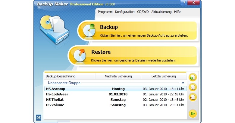 ASCOMP BackUp Maker Professional 8.203 download the last version for ipod