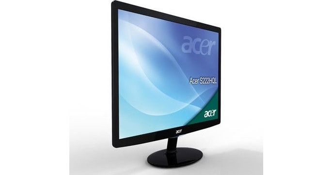 Как открыть монитор acer s222hql