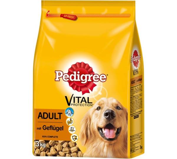 Pedigree Vital Protection Adult Mit Geflugel Test Testberichte De