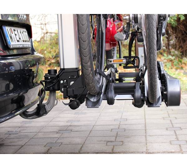 Eufab Bike Lift Test - Elektrischer Antrieb beim Fahrradträger