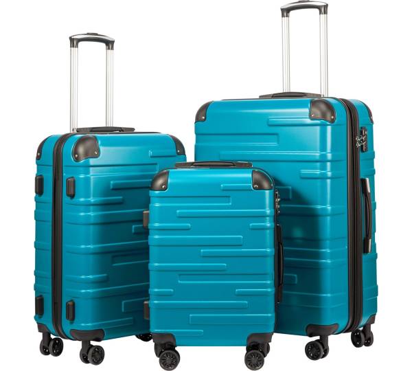 Coolife Hartschalen-Kofferset: 1,4 sehr gut und | Nah- Koffer für Hochwertige Fernreisen