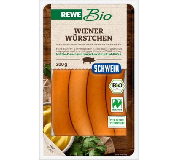 Rewe Bio Wiener Wurstchen Im Test Testberichte De Note